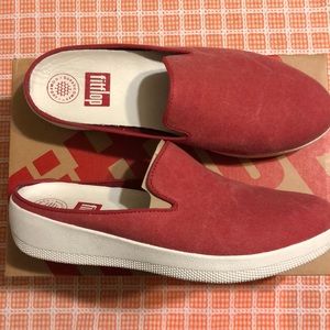 Fitflop superskate slip-ons classic red size 7